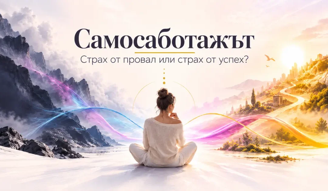 Защо сами си пречим: двата страха, които стоят зад всеки самосаботаж