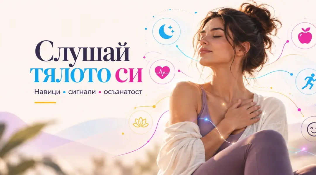 Какво означава „слушай тялото си“ – и защо повечето хора не го правят